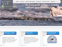 Tablet Screenshot of godentist.org